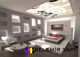 Modasi hic gecmeyen asma tavan modelleri her zaman tercih edilmistir. Yatak Odasi Gergi Tavan Modelleri Belemir Yapi 216 5050809