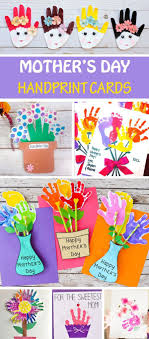 Since we know moms go gaga for all things heartfelt and handmade, we've rounded up the easiest, cutest diy cards that kids can whip up themselves. 15 Mother S Day Handprint Cards For Mom And Grandma Mothers Day Crafts For Kids Mothers Day Crafts Mothers Day Cards