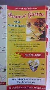 Adresse vom restaurant asia imbiss fernost garten: Asia Imbiss Fernost Garten Friedrichshafen Speisekarte Und Bewertungen Vom Asiatisch Restaurant