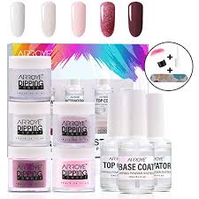 50 sets (min order) 9 yrs guangzhou v&w cosmetics co., ltd. Glamorous Dip Powder Nails High Gloss Highly Durable