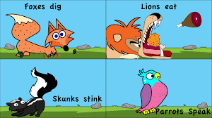 Animals And Actions Song English Verbs Fish Can Swim Birds Can Fly Kids Songs Kids Fishing Action Songs