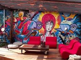 25 Cool Graffiti Wall Interior Ideas House Design And Decor Graffiti Wall Interior Wall Design Trendy Wall Art