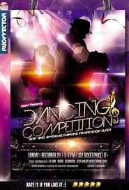Signú concurso poster design 2021. Dance Competition Graphics Designs Templates