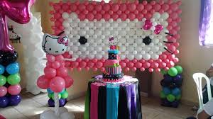 Hello Kitty Balloon Decoration Balloon Decorations Hello Kitty Balloons