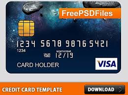 Credit card templates design for presentation. Free Psd Credit Card Template Free Psd In Photoshop Psd Psd File Format Format For Free Download 1 26mb