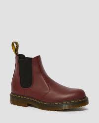 Martens 2976 platform chelsea boot. 2976 Slip Resistant Leather Chelsea Boots Dr Martens Official