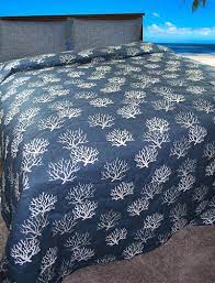 Fringing reefs are the most commonly seen reef and grow near coastlines. Coral Reef Bedspread By Dean Miller