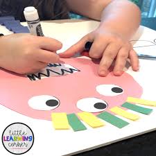 100 day activities all about me. 13 Fun Monster Books For Kids Little Learning Corner