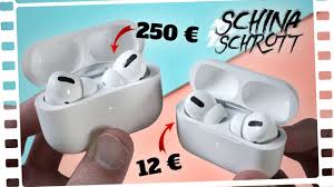 Airpods have been a major hit for apple Der Echteste Fake Bisher Airpods Pro Fur 12 Euro Youtube