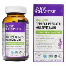 Compre New Chapter Multivitaminico Pre Natal Perfeito Avancado 270 Vegetariano Tablets Em Luckyvitamin Com