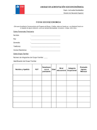 Es parte de un proceso de análisis y diagnóstico de la situación y puede ser un paso previo a la planificación de la intervención. Ficha Socioeconomica Trabajo Social Educacion Avanzada