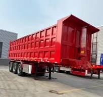 3-Axle Farm Wholesale Hydraulic Dump Dumper Tipping Trailers Tipper  Semi-Trailer