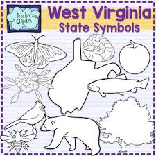 Easy and fun activity for kids (and their adults) of all ages! West Virginia State Symbols Clipart By Teacher S Clipart Tpt