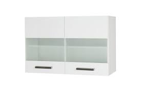 Metod élément mural porte vitrée, blanc, bodbyn gris largeur: Meuble Haut Vitre Mara Blanc Ultra Brillant Verre Blanc Sb Meubles Discount