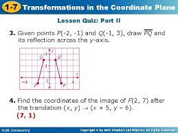 Check spelling or type a new query. Coordinate Plane 1 7 Transformations In In The