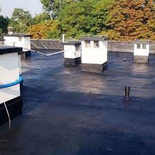 The next step is to roll on your liquid rubber, lay down a fabric mesh on top, smooth it, then apply a second coat. Liquid Rubber Sealroof Roof Waterproofing Liquid Rubber Us Online Store