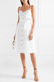 White Rossini Cotton Poplin Dress J Crew Poplin Dress Dresses White Dress