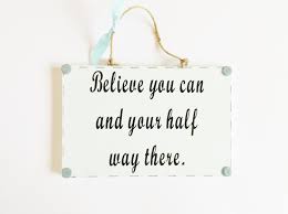 Believe You Can Motivational Life Quote Sign Wall Plaque Home Etsy Wall Signs Inspirational Gifts Wall Plaques