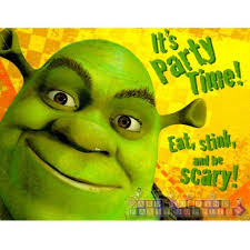 Kids shrek party favors ogre toes are almond shortbread; Shrek