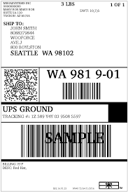 This is usually generated on fedex.com and contains all of the package information as well as its barcoding and the 12 digit number used to track your shipment on its journey. Ups Iot Shipping Label Concept Joshua Berry