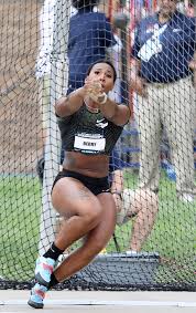 How much does a women's shot put weigh. Gwen Berry Wikipedia