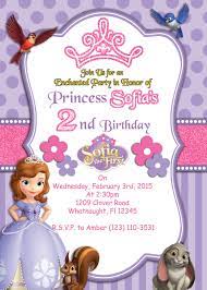 Printable Invitation Sofia The First Invitation Sofia The First Birthday Pa Sofia The First Birthday Party Princess Sofia Invitations First Birthday Parties