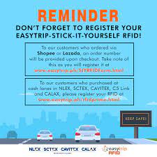 In this article, we will explain how to register rfid cards / key. Reminder Don T Forget To Easytrip Services Corporation Facebook
