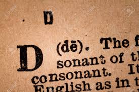 Plato to dion of syracuse, . October 1st 2015 Montreal Canada Close Up Of A D The 4th Letter Of The Latin Alphabet Into A Old Pronunciation Dictionary Stock Photo Picture And Royalty Free Image Image 46304343