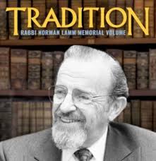Excavating the Thought of Rabbi Lamm