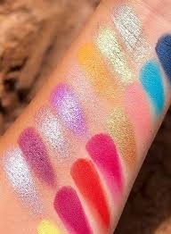 Swatches Of The New Summer In St Tropez Palette Bh Cosmetics Bh Cosmetics Swatch Summer Makeup