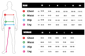Sizing Guide For Rosa Sport Clothing From Pella