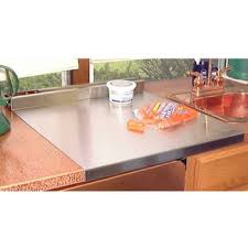 Vintage wood counter top paper towel holder with heart cut out. 20 Gauge 304 Brushed Stainless Steel Cutting Boards With Utensil Holder Option By Stainless Craft Kitchensource Com
