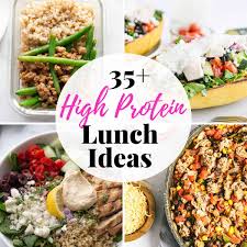 35+ Quick and Healthy High Protein Lunch Ideas - Confessions of a Fit Foodie
