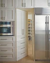 Door To Pantry Hidden In Cabinetry Secret Rooms Home Hidden Pantry