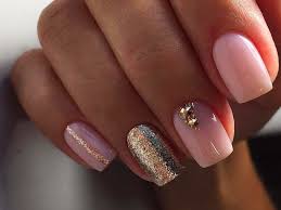 You can paint half of your red nails with shiny gold to have these extra shiny and glossy red and gold nails. Chic Pink And Gold Nails Designs Naildesignsjournal Com