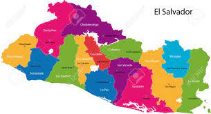 Check spelling or type a new query. Map Of The Republic Of El Salvador With The Departments Colored Royalty Free Cliparts Vectors And Stock Illustration Image 21757542