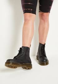 Dr Martens 1460 Pascal Bex Lace Up Ankle Boots Black Pisa Black Zalando Ie How i style dr martens boots! 1460 pascal bex lace up ankle boots black pisa
