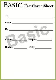 Wow your future employer with this simple cover letter example format. Free Printable Basic Fax Cover Sheet Template In Pdf