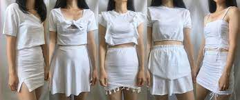 Free tutorial with pictures on how to make a mini skirt in under 120 minutes by dressmaking with scissors, thread, and needle. T Shirt To Mini Skirt 5 Diy Mini Skirt Upcycle Projects Fashion Wanderer