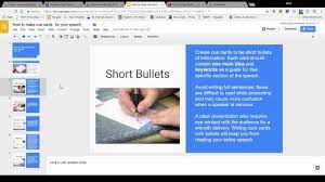 Are you a speaker, mc or panel moderator and you use notes or note cards while speaking? Using Google Slides To Make Cue Cards For Your Speech Youtube