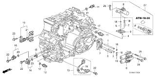 The solenoid assembly is located on the exterior of the transmission housing and bolted down by 3 bolts. Honda Crv Shift Solenoid Location