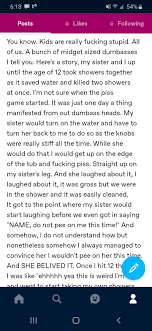 Watch with sound for full cringe experience. Found On My Tumblr Dashboard Now We Don T Have Time To Unpack All Of That Kidsarefuckingstupid