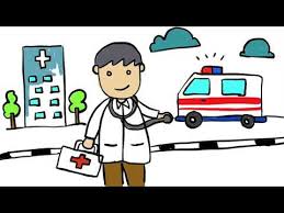 Menggambar Profesi Pekerjaan Dokter Untuk Anak Tk Paud Youtube
