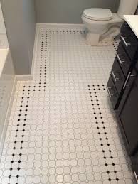 Pin By Signature Cabinets On Work By Signature Cabinetry Design Octagon Tile Bathroom Bathroom Flooring Octagon Tile