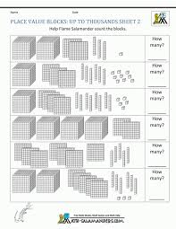 place value to the thousands worksheets 99worksheets