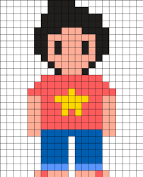 Steven By Urcujiro On Kandi Patterns Perler Bead Art Perler Bead Templates Cross Stitch Patterns