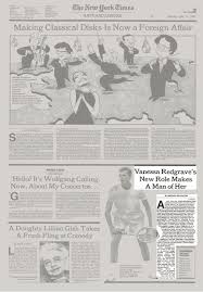 2012 the best by private 176: Vanessa Redgrave S New Role Makes A Man Of Her The New York Times