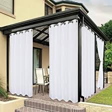 I've been working on creating an outdoor living room feel on my patio and these outdoor curtains have made such difference. Amazon Com Outdoor Curtains Patio Lawn Garden