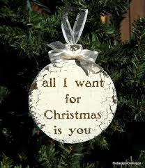 All I Want For Christmas Is You Ornament Christmas Ornaments Christmas Christmas Magic