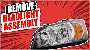 Use the fitment form at the top of the page to select your exact year and engine type for your the led power regulator is too long for the 2003 pontiac sunfire as there is a frame right behind the headlight assembly. How To Remove A Toyota Highlander Headlight Assembly Youtube
